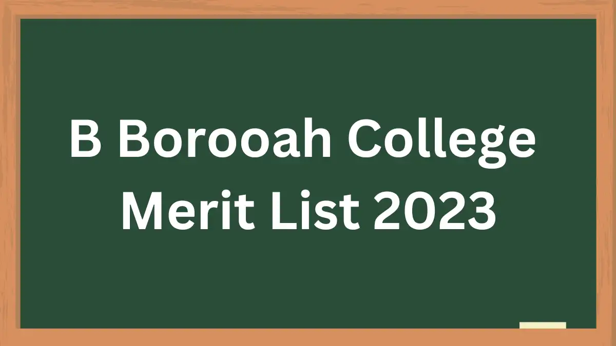 b borooah college cut off marks 2023